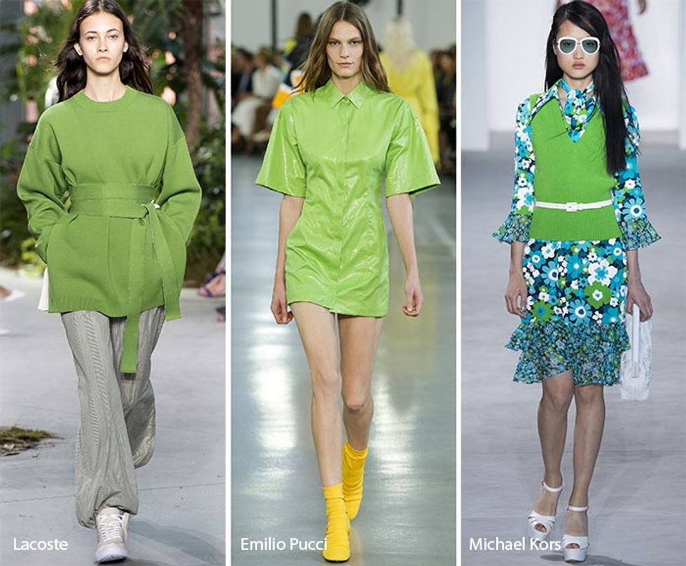 spring summer 2017 color trends greenery fashionisers