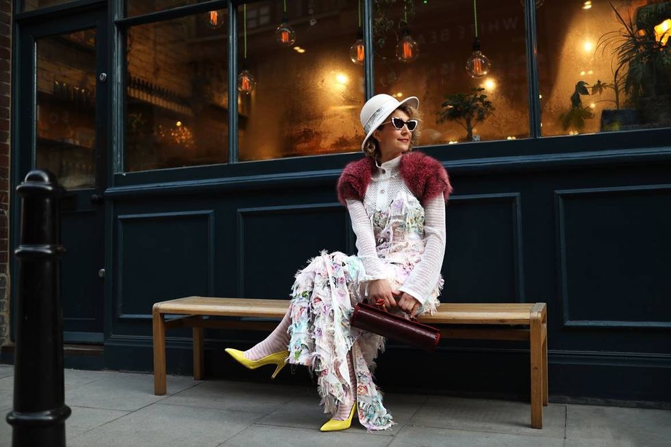 Spring2020BagTrends UnicumAccessories LondonStreetStyle LFW2020 ShoreditchLondon ThinkFeelDiscover ChrysanthiKosmatou FashionStylist LondonBlogger Vlogger