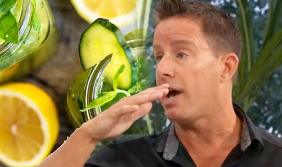 stomach bloating reduce lemon cucumber 976360