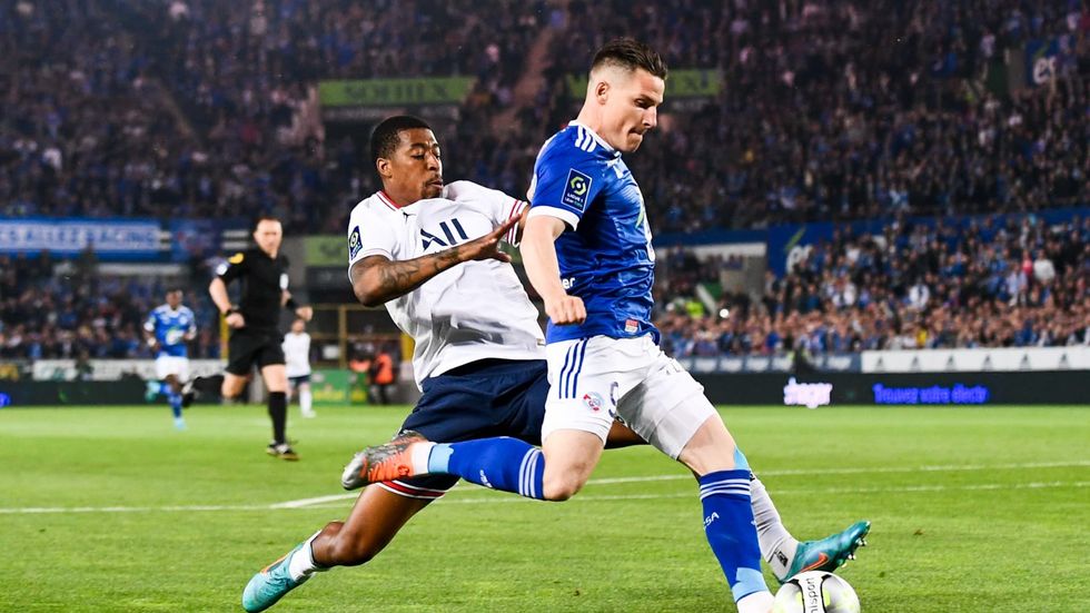 Strasbourg PSG live the champion hanging on the Meinau