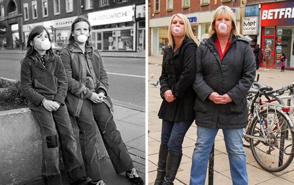 street photographer tracks down people he captured 30 years ago to recreate their photos30 1