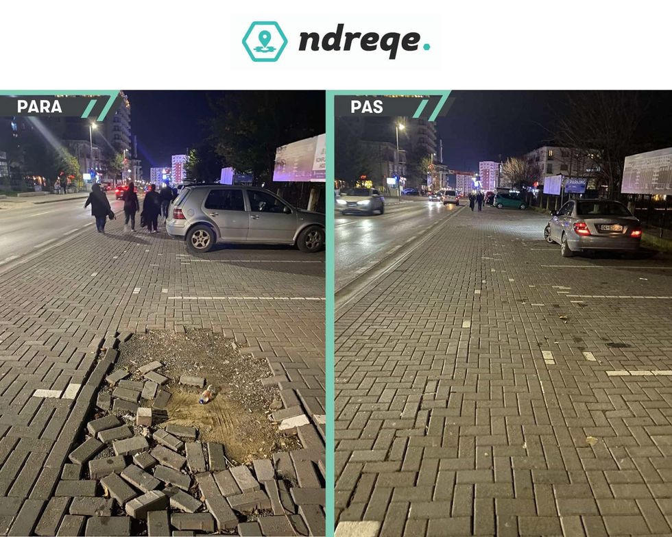 suhareke ndreqe trotuari