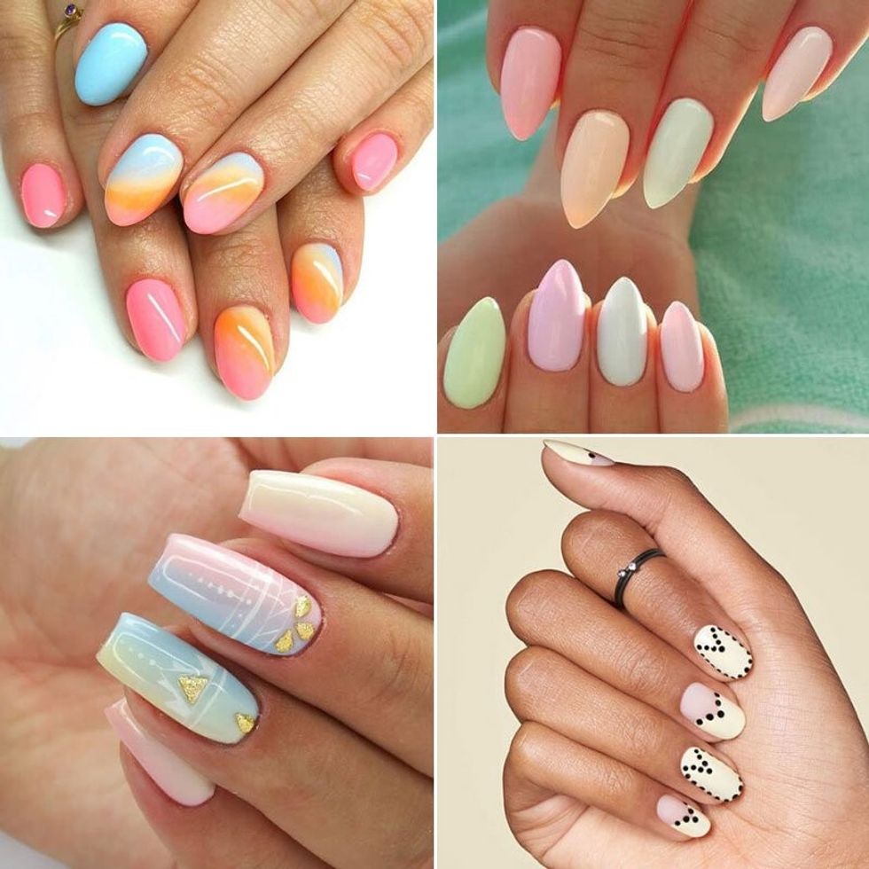 Summer Pastel Nails