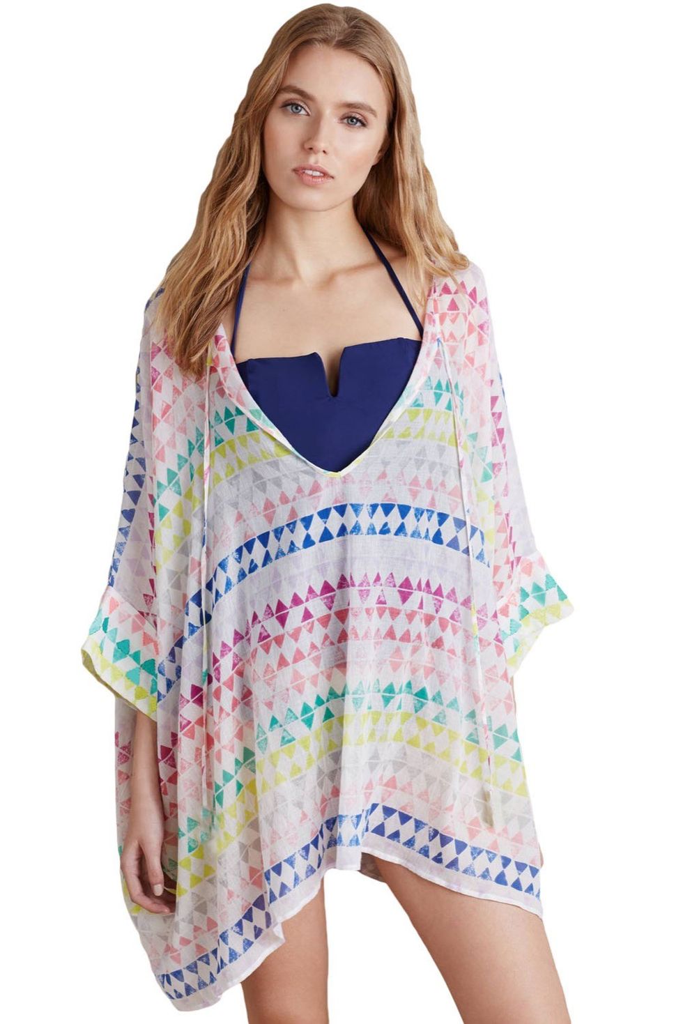 Summer-Women-Dress-2016-New-Summer-Dresses-Casual-Women-Oversize-Geometric-Pattern-Caftan-Bikini-Cover-Up