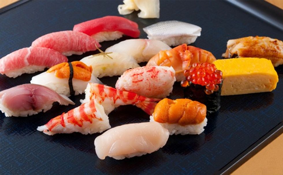 Sushi in Tokyo