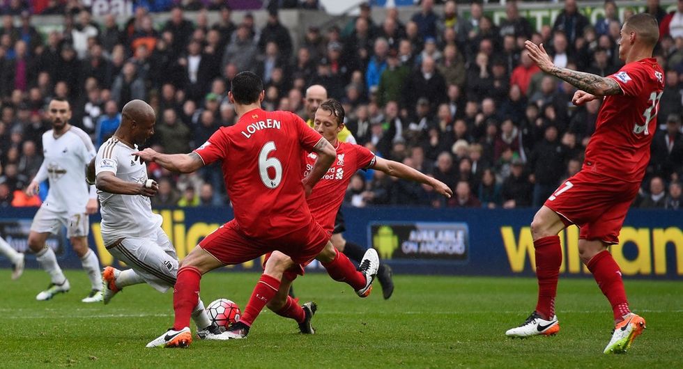 Swansea+City+v+Liverpool+Premier+League+NSifWqurfbFx