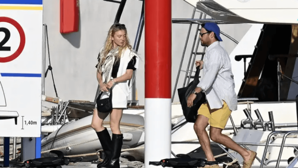 Sydney Sweeney dhe Scooter Braun shfaqen në një jaht luksoz gjatë pushimeve në Mallorca
