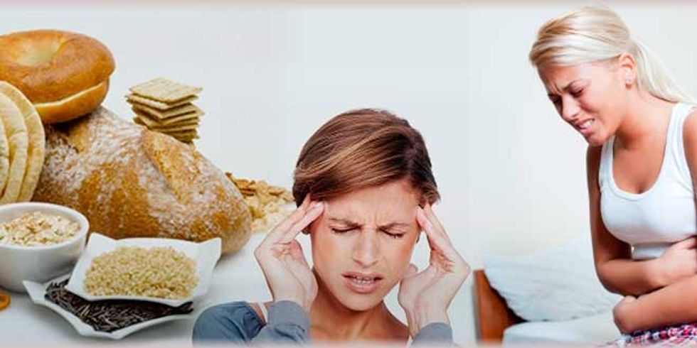 Symptom pa glutenintolerans