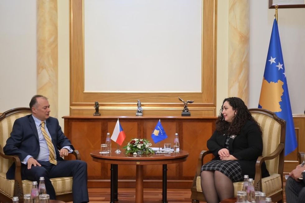 Takimi me ambasadorin e Çekise