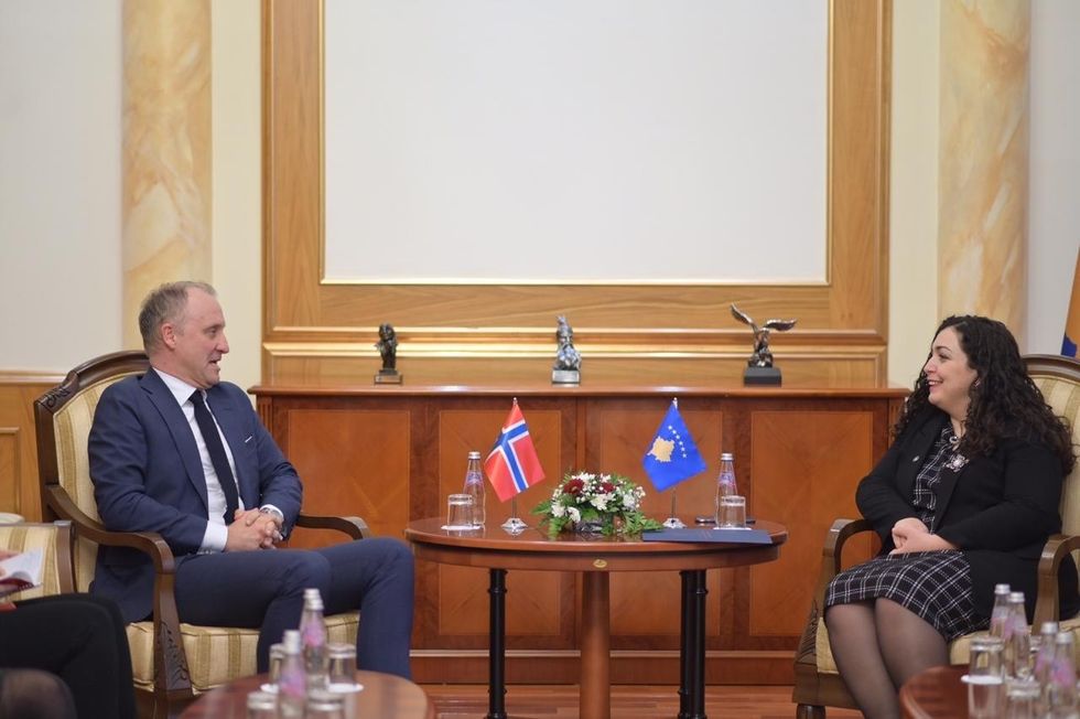 Takimi me ambasadorin e Norvegjise