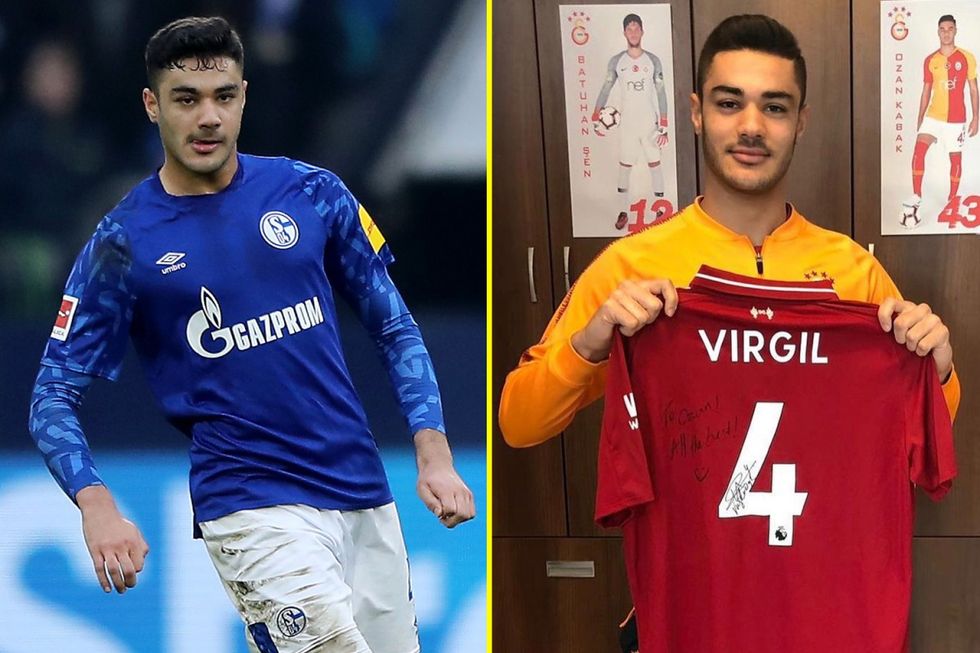 TALKSPORT Ozan Kabak and VVD Shirt