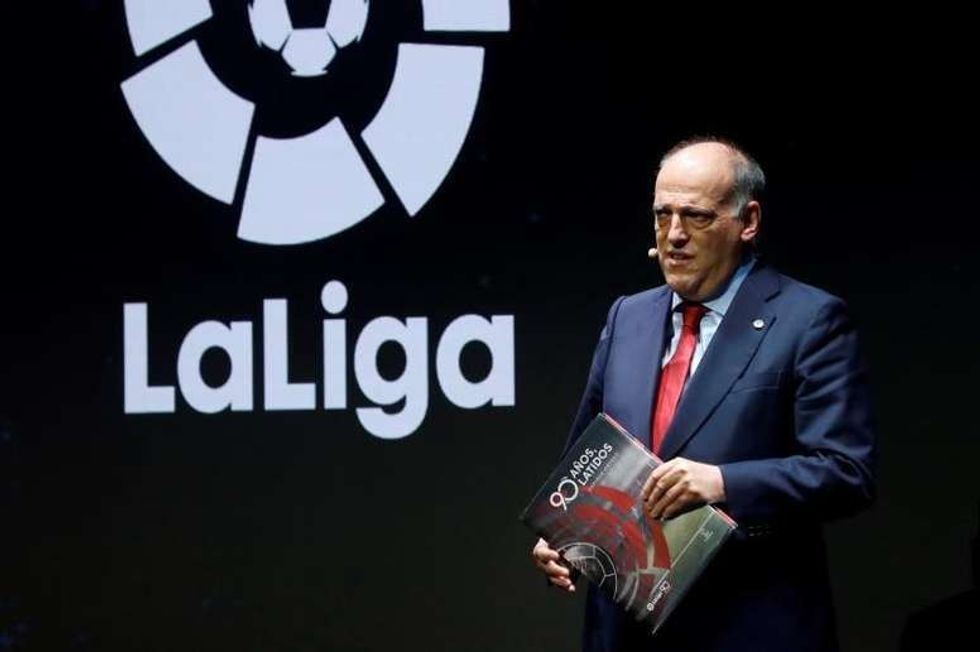 tebas la liga