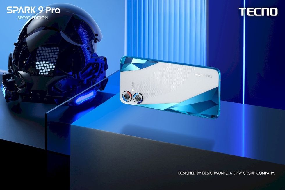 Tecno unveils Spark 9 Pro Sport Edition, designed by BMW's Designworks
