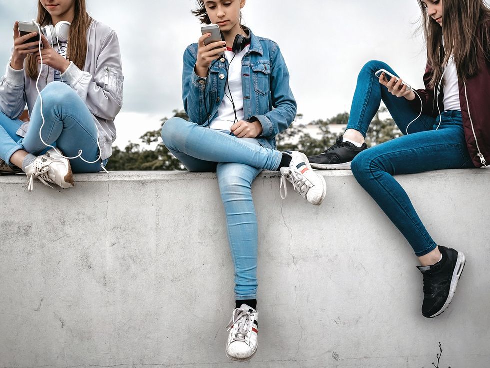 teenage girl on social media feature image