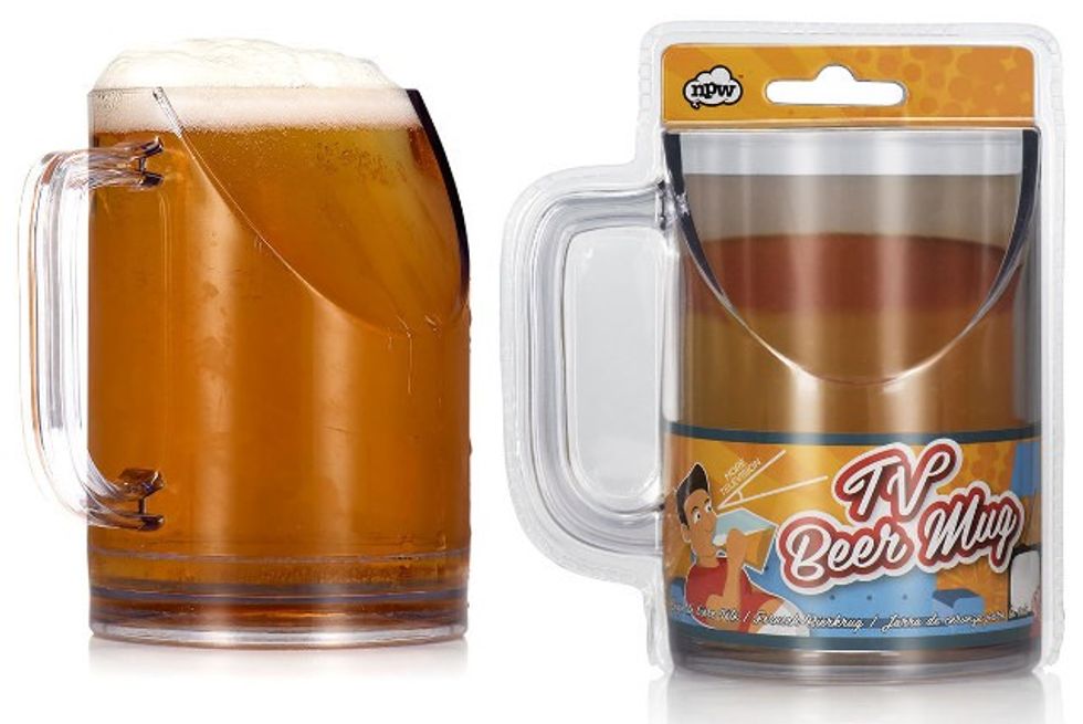 television-watching-beer-mug