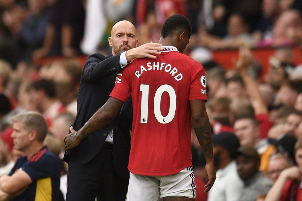 Ten Hag Rashford 1