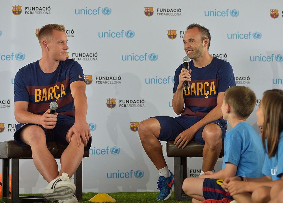 Ter Stegen Iniesta