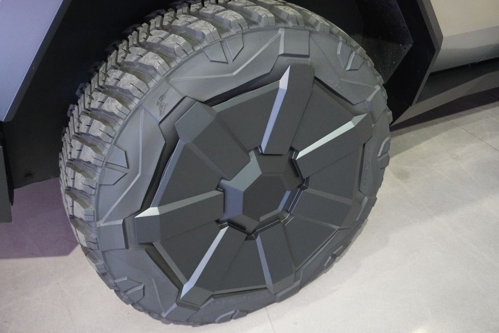 Tesla Cybertruck wheel