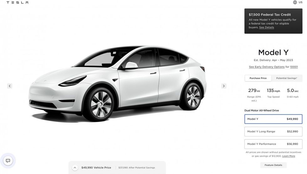 Tesla quietly launches new, cheaper Model Y in the US