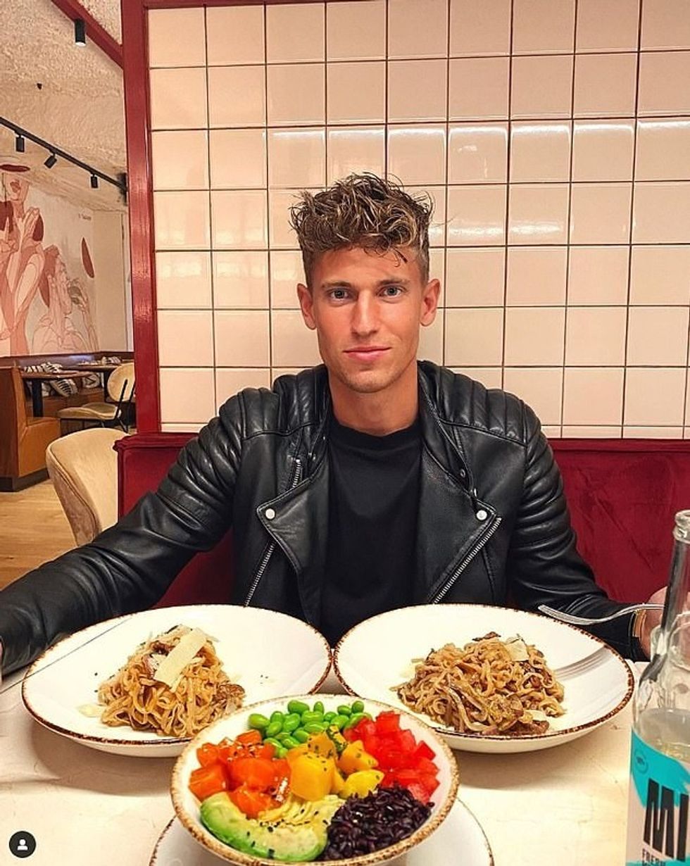 The 29-year-old footballer went as far as to say he would live and die by his diet