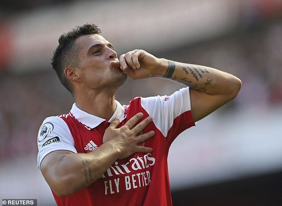 The 29-year-old scored and got an assist in Arsenal's 4-2 win over Leicester on Saturday