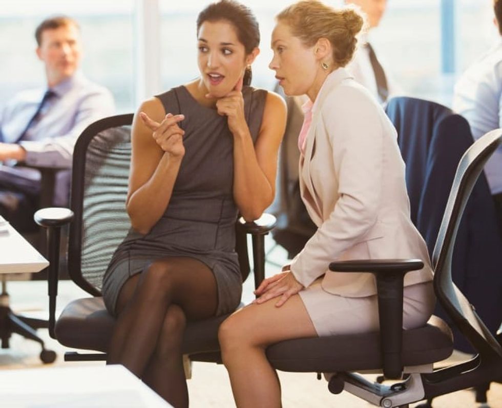 The dynamics of office gossip