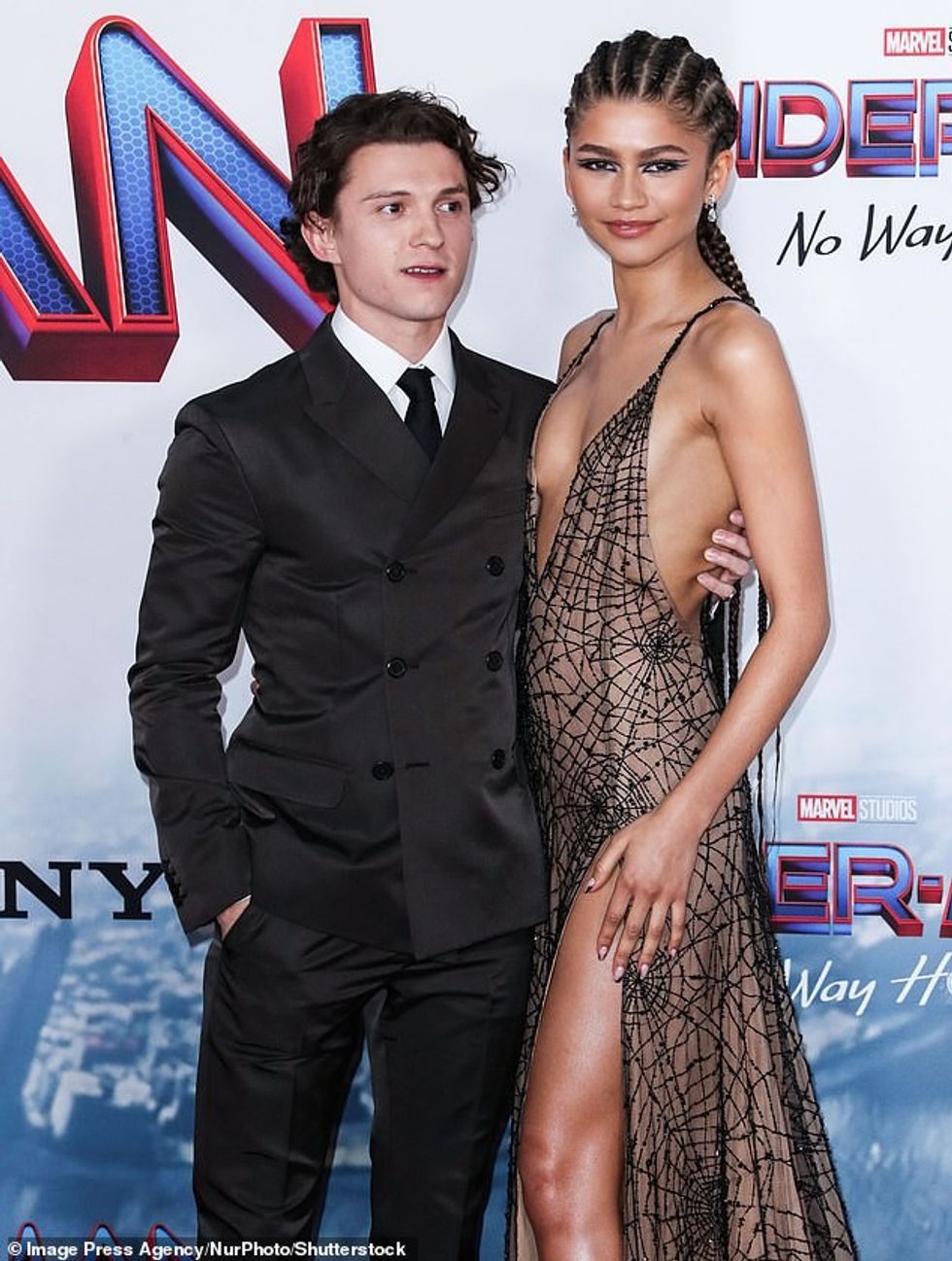 The Hollywood heavyweights have been loved up since 2021 (pictured at the Spider-Man: No Way Home premiere in 2021)