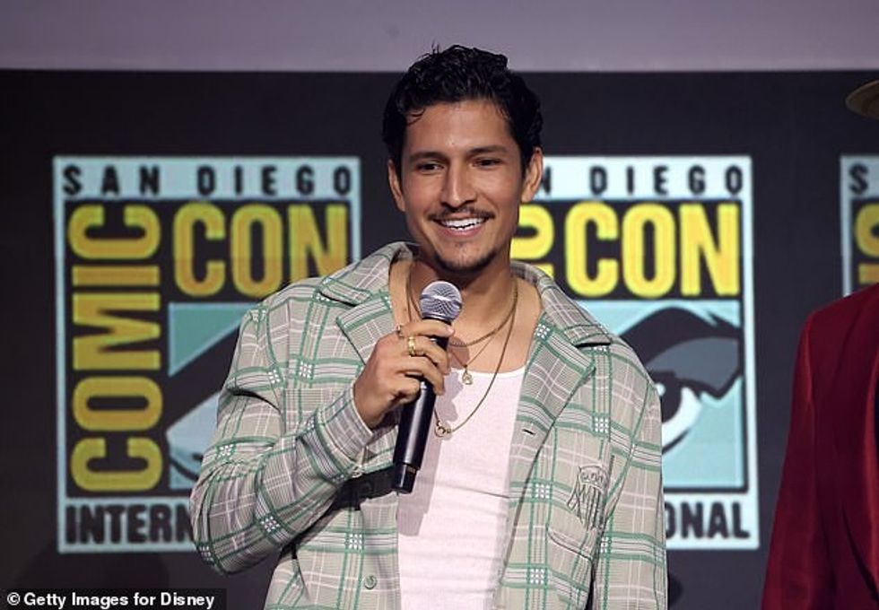 The Joker star, 49, and Top Gun: Maverick actor Danny Ramirez, 31, (pictured last month) were set to play onscreen lovers in the 1930s in Todd Haynes' untitled film which was to include 'explicit sexual content'