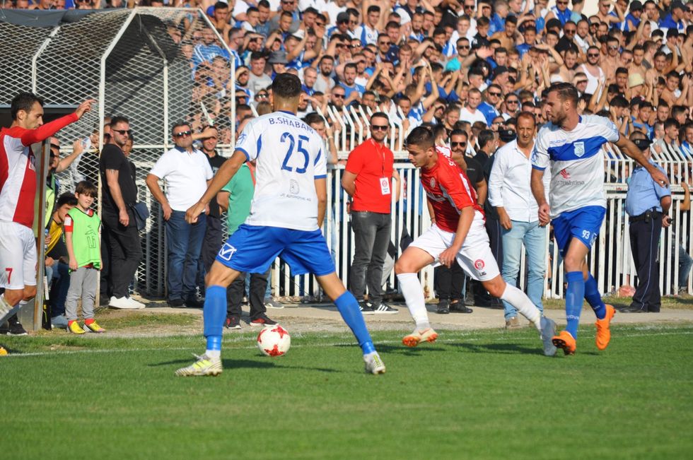 The Kosovo Derby at Gjilan City Stadium in 2018 3