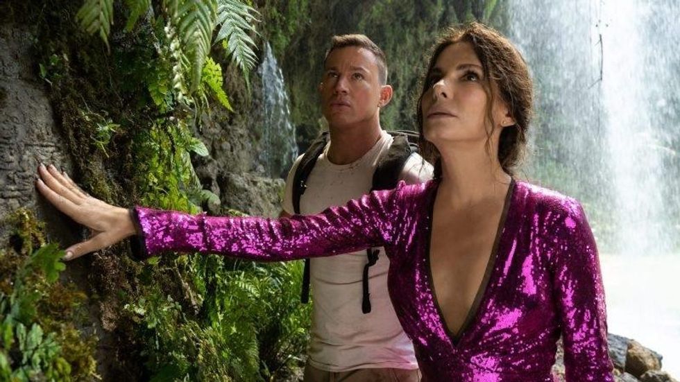 The Lost City Trailer starring Sandra Bullock and charanning Tatum was released today