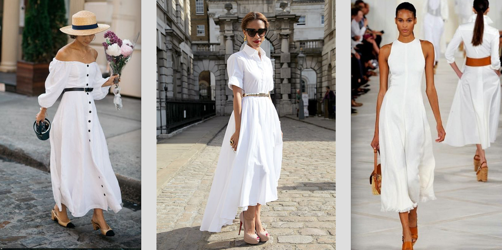 The perfect white summer dress