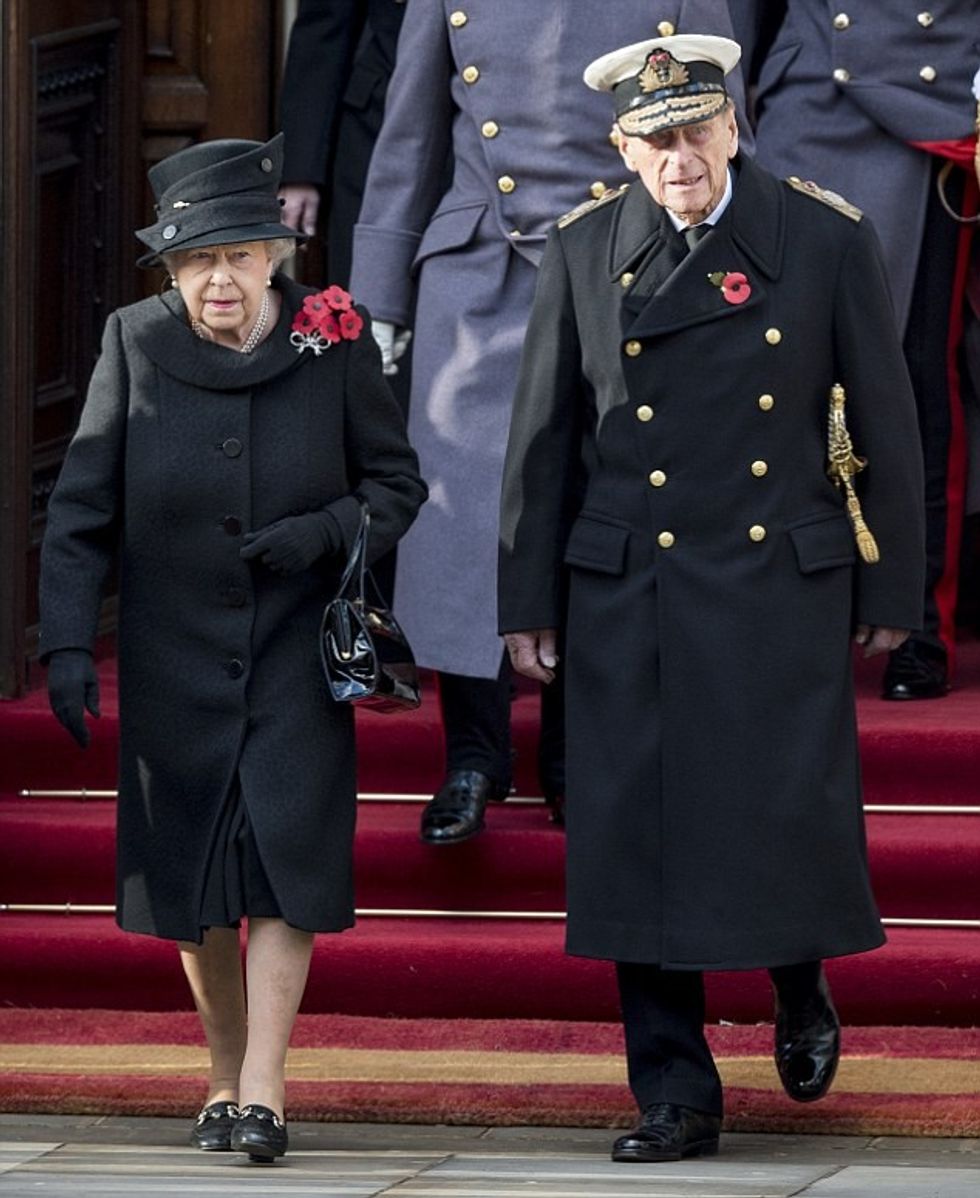 'The Queen rarely holds hands with her husband in public and this seems to have set an unwritten precedent for the other royals, notes Robin