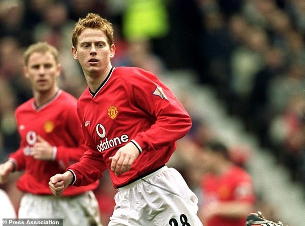 The Scottish midfielder went on to make eight league appearances during his time at United