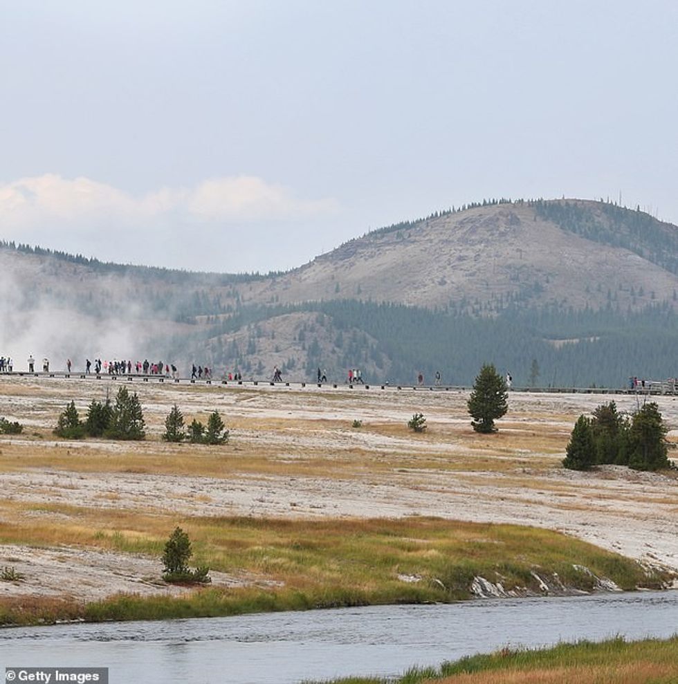 The tremors were about three miles deep and hit 15 miles outside of the park. Altogether, the area has been struck by a total of 34 earthquakes in the past 30 days. 'Yellowstone is one of the most seismically active areas in the United States,' reads Yellowstone National Park's website
