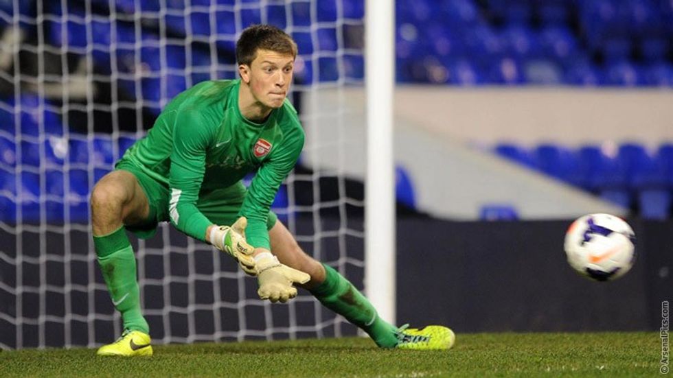 the under 21s goalkeeper matt macey has signed a new contract with the club arsenalfc
