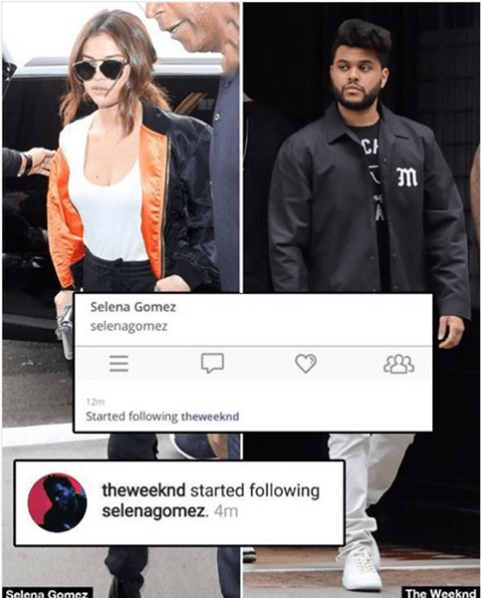 the weeknd selena gomez