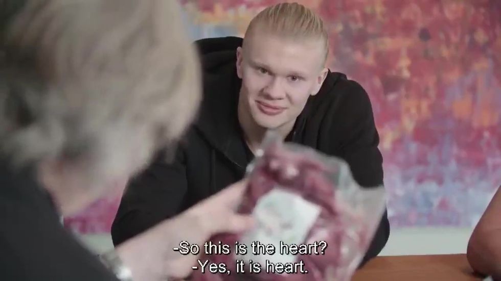 This is just one quirk of the former Borussia Dortmund man's huge, 6,000 calories-a-day diet