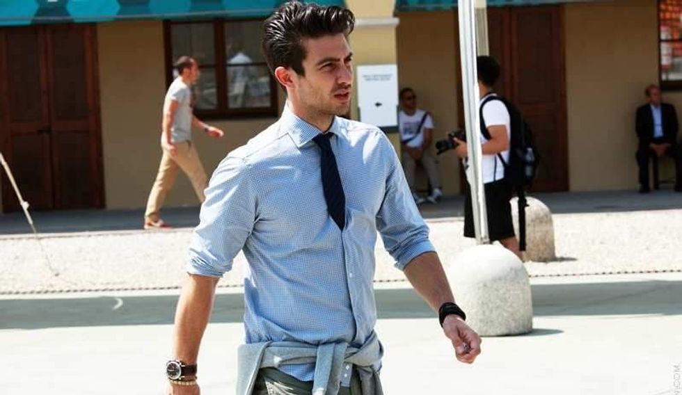 tie inside your shirt men style streetstyle menswear
