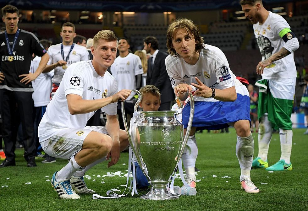 Toni Kroos Luka Modric