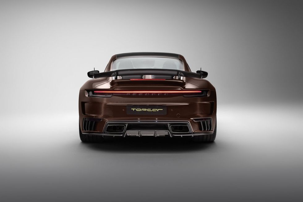 Topcar Porsche 992 Stinger GTR Limited Carbon Edition brown 8