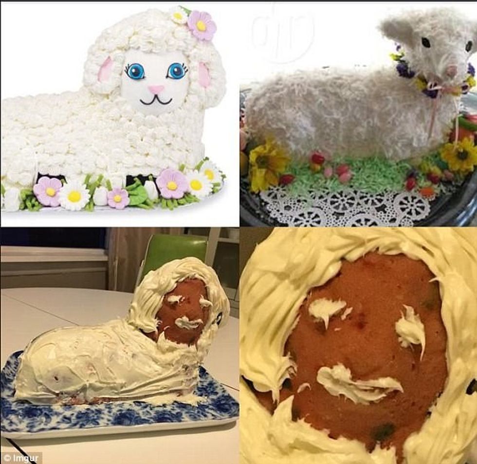Tortat të cilat nuk ngjajnë aspak me pamjen që do duhej të kishin foto 4