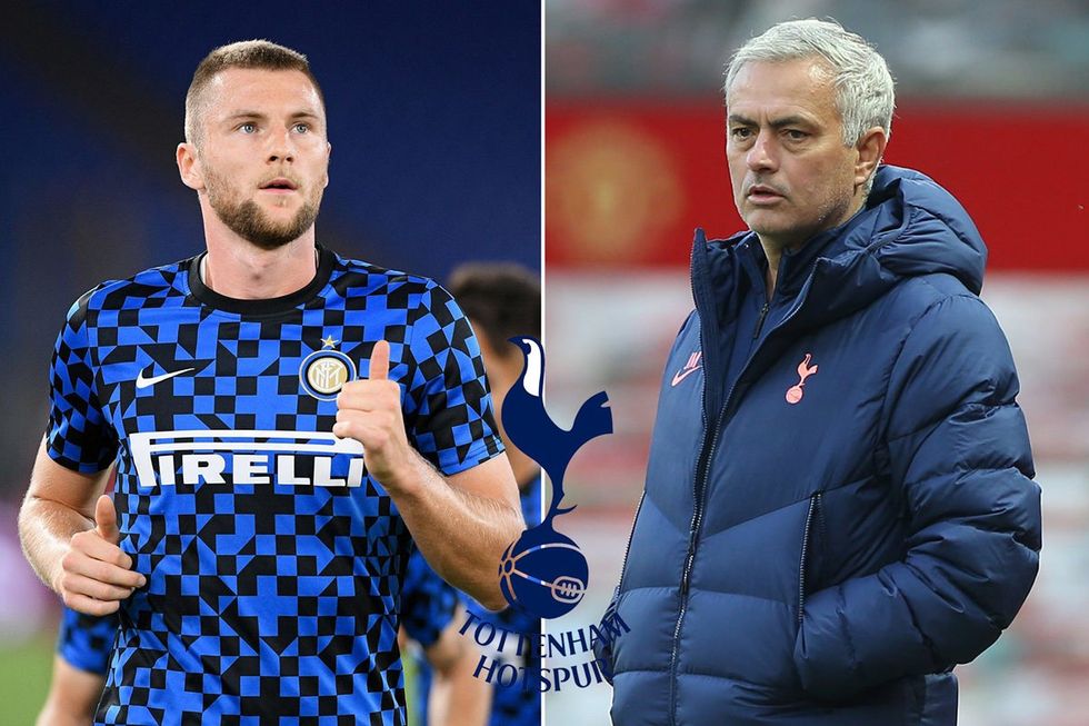 tottenham mourinho skriniar