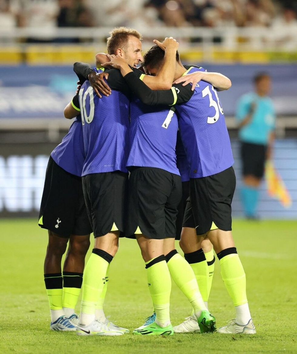 Tottenham score in pre-season.