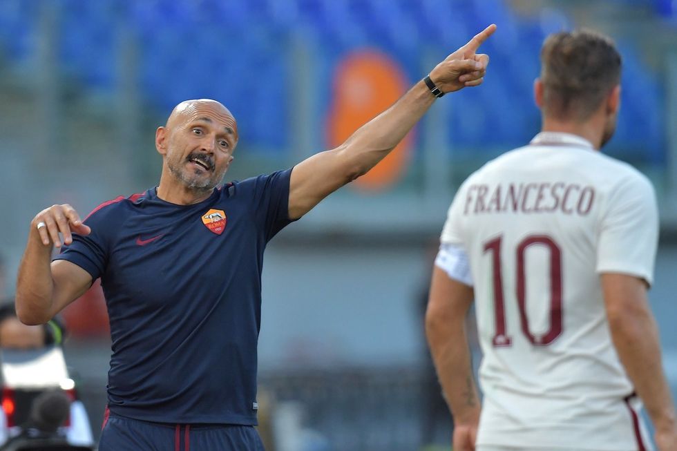 Totti e Spalletti Roma Insidefoto