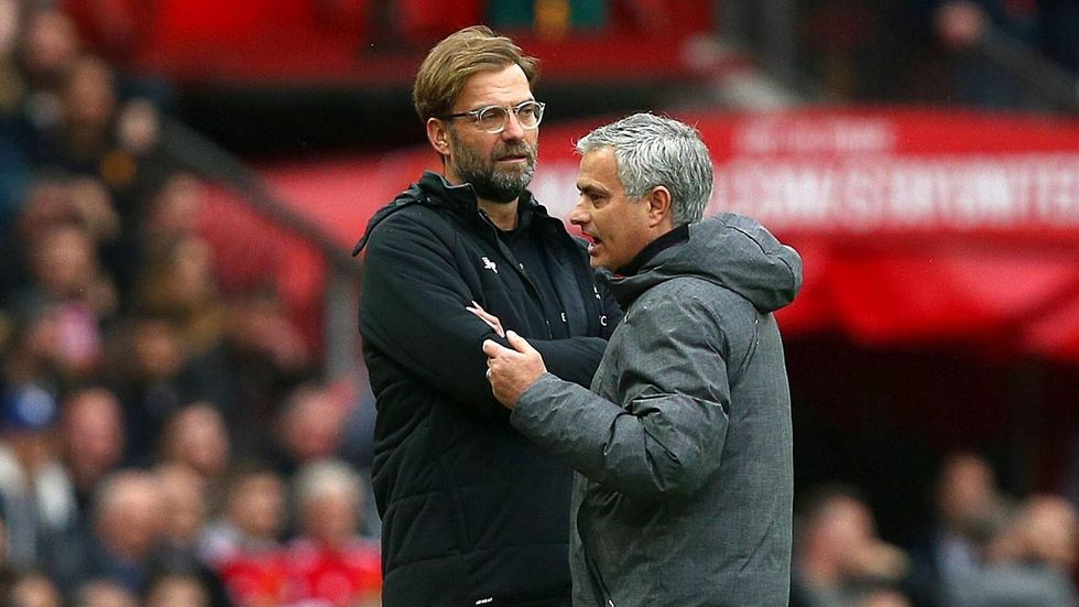 trainer kollegen liverpools klopp l und tottenhams mourinho