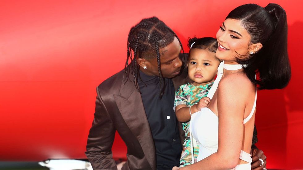 Travis Scott Kylie Jenner Getty Images