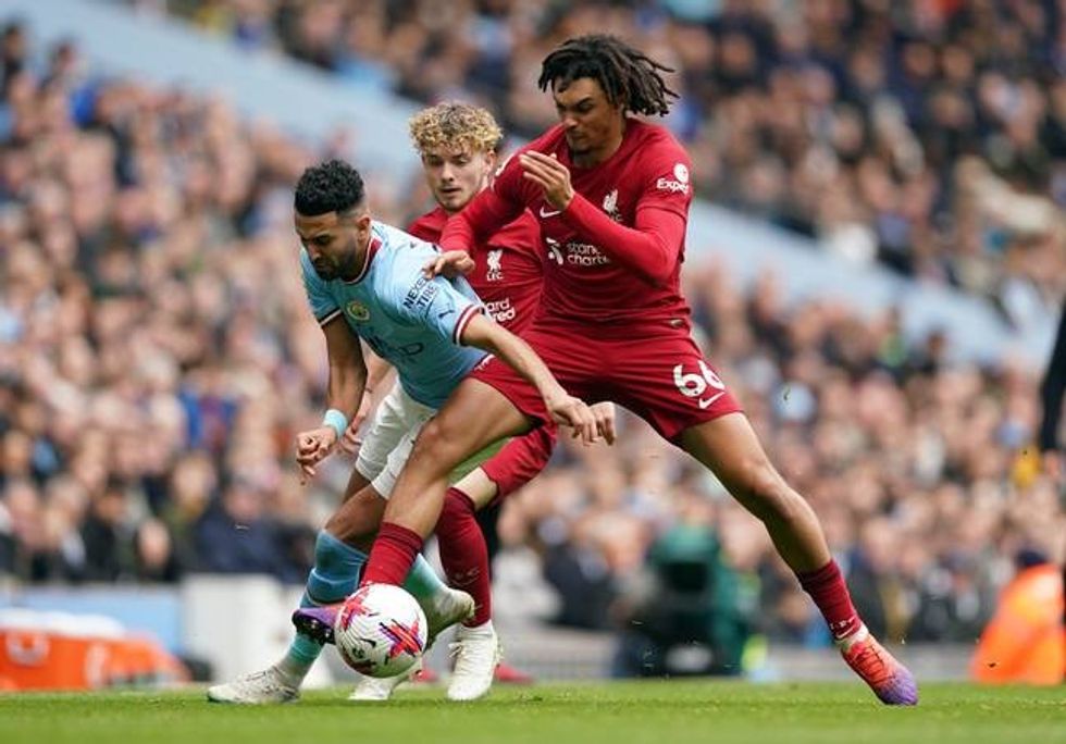 Trent u përpoq të mbante anësorët e Cityt të shtunën (Mike Egerton/PA Wire/PA Images)