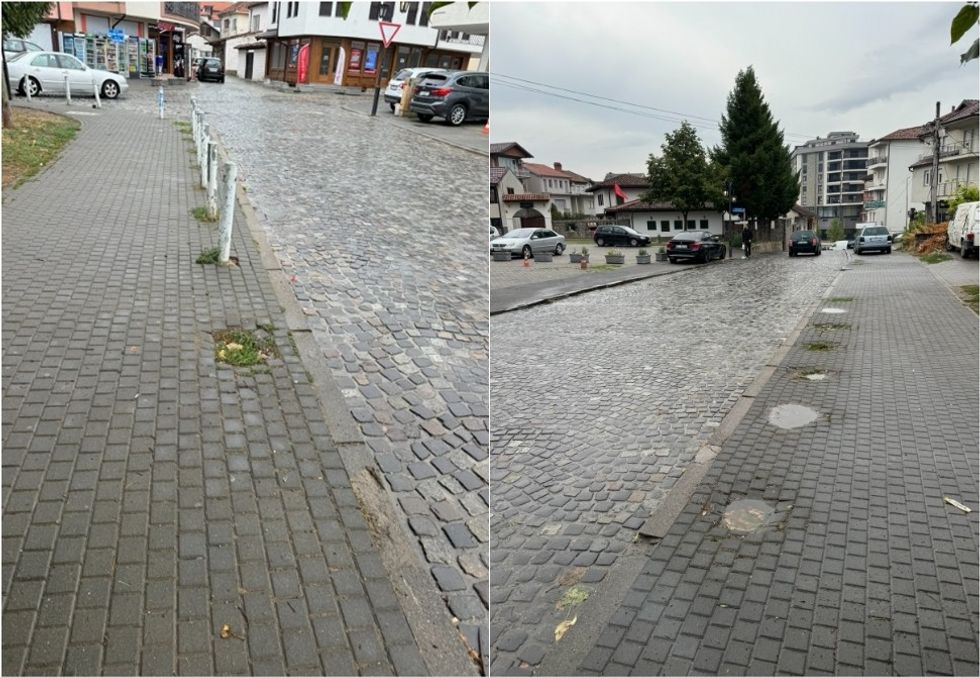 Trotuaret Rruga Sefedin Xerxa