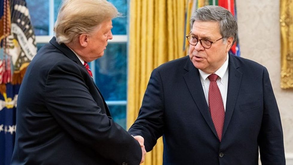 Trump Barr ceremony 2019 1