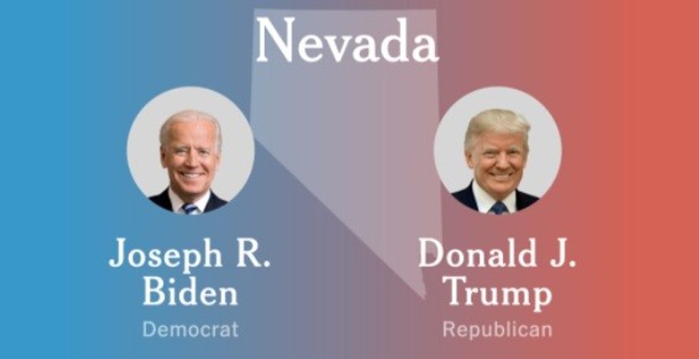 trump biden nevada